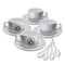 Dental Insignia / Emblem Tea Cup - Set of 4