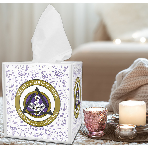 Dental Insignia / Emblem Tissue Box - Lifestyle