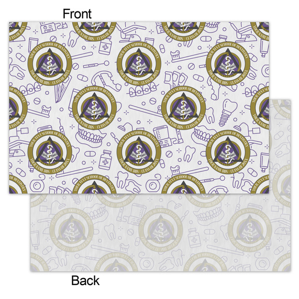 Dental Insignia / Emblem Tissue Paper - Lightweight - Small - Front & Back