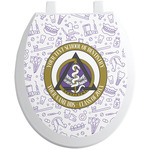 Dental Insignia / Emblem Toilet Seat Decal (Personalized)