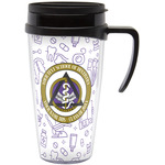 Dental Insignia / Emblem Acrylic Travel Mug with Handle (Personalized)
