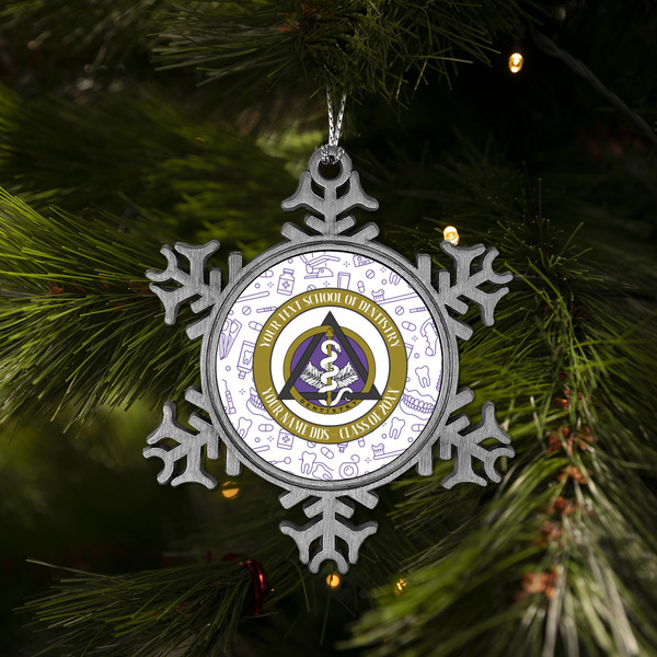 Dental Insignia / Emblem Vintage Snowflake - (LIFESTYLE)