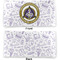 Dental Insignia / Emblem Vinyl Check Book Cover - Front and Back