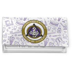 Dental Insignia / Emblem Vinyl Checkbook Cover (Personalized)