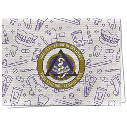 Dental Insignia / Emblem Kitchen Towel - Waffle Weave (Personalized)