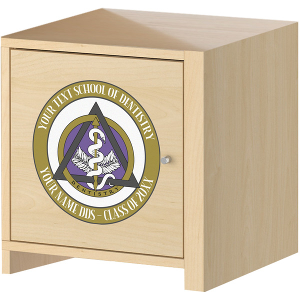 Dental Insignia / Emblem Wall Graphic on Wooden Cabinet
