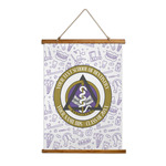 Dental Insignia / Emblem Wall Hanging Tapestry - Tall (Personalized)