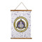 Dental Insignia / Emblem Wall Hanging Tapestry - Tall (Personalized)