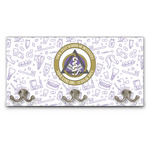 Dental Insignia / Emblem Wall Mounted Coat Rack (Personalized)