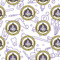 Dental Insignia / Emblem Wallpaper & Surface Covering - Water Activated - 24" x 24" Sample
