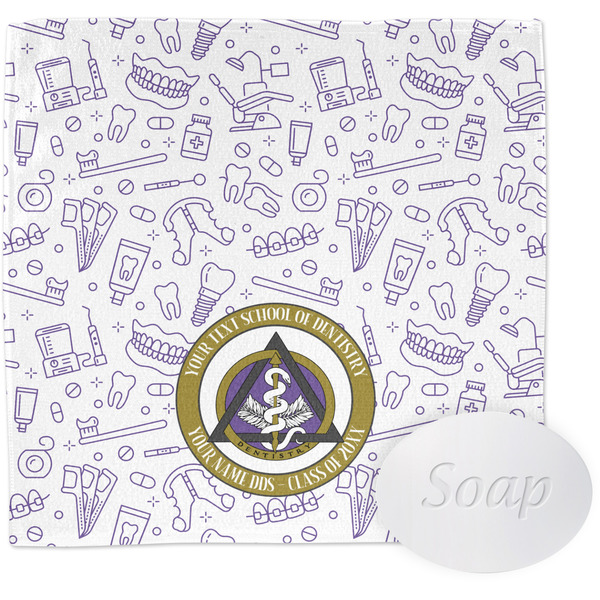 Dental Insignia / Emblem Wash Cloth with soap