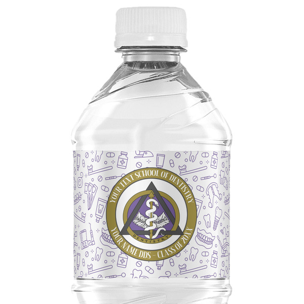 Custom Dental Insignia / Emblem Water Bottle Labels - Custom Sized (Personalized)