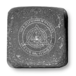 Dental Insignia / Emblem Whiskey Stone Set - Set of 3 (Personalized)