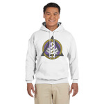 Dental Insignia / Emblem Hoodie - White - 3XL
