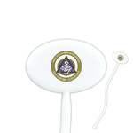 Dental Insignia / Emblem Oval Plastic Stir Sticks (Personalized)