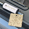 Dental Insignia / Emblem Wood Luggage Tags - Square - Lifestyle
