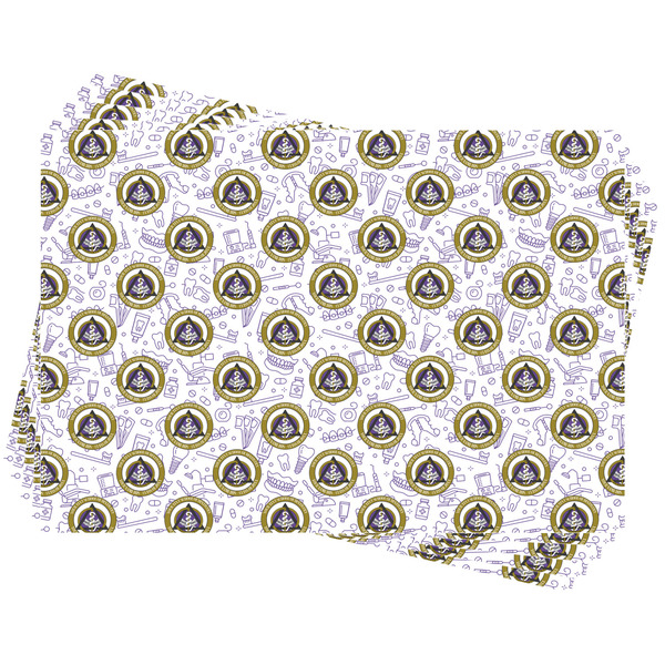 Dental Insignia / Emblem Wrapping Paper - Front & Back - Sheets Stack