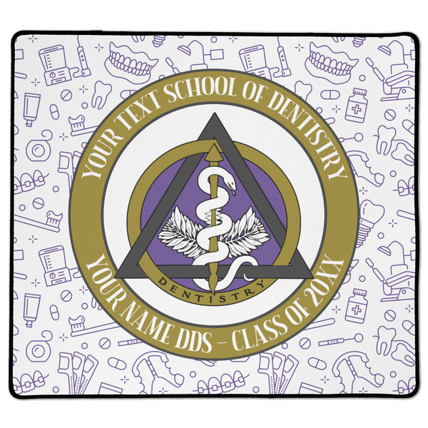 Custom Dental Insignia / Emblem Gaming Mouse Pad - XL - 18" x 16" (Personalized)