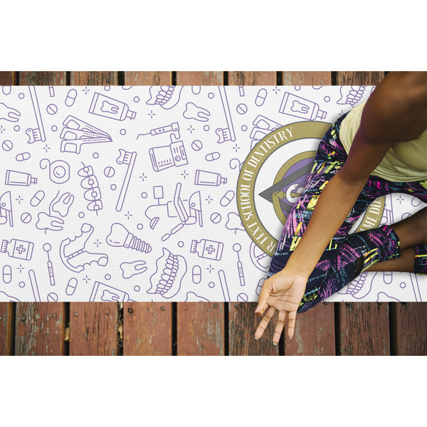Dental Insignia / Emblem Yoga Mats - LIFESTYLE