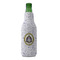 Dental Insignia / Emblem Zipper Bottle Cooler - FRONT (bottle)