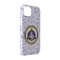 Dental Insignia / Emblem iPhone Case - Plastic - iPhone 14 (Personalized)