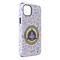 Dental Insignia / Emblem iPhone Case - Rubber Lined - iPhone 14 Plus (Personalized)