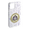 Dental Insignia / Emblem iPhone Case - Plastic - iPhone 15 Pro Max (Personalized)