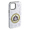 Dental Insignia / Emblem iPhone Case - Rubber Lined - iPhone 15 Pro Max (Personalized)