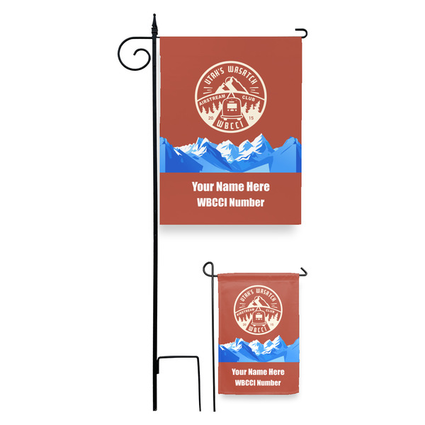 Utah's Wasatch Airstream Club Garden Flag - PARENT/MAIN