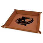 Middle Earth: Strategy Battle Game Faux Leather Dice Tray - 9" x 9" - Rawhide