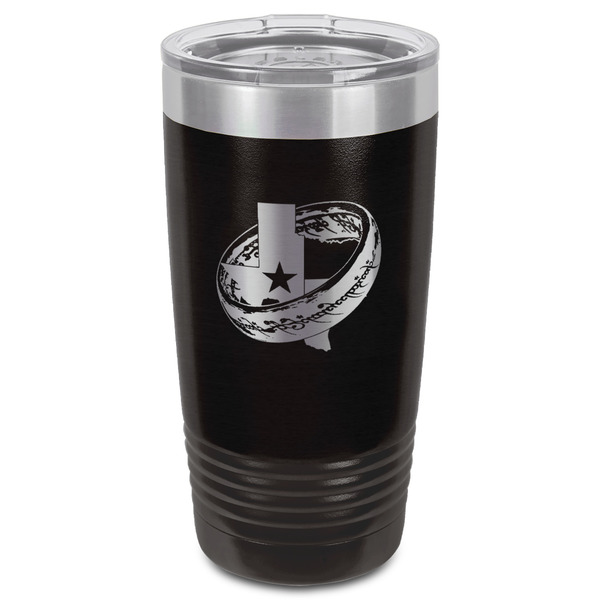 Middle Earth: Strategy Battle Game Black Polar Camel Tumbler - 20oz - Front