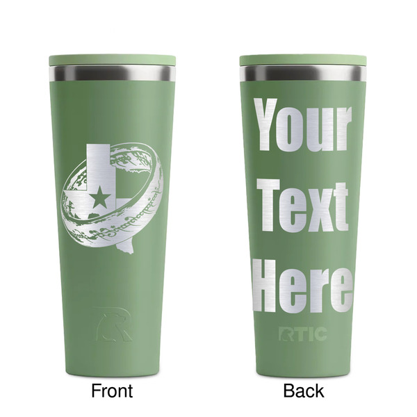 Middle Earth: Strategy Battle Game Light Green RTIC Everyday Tumbler - 28 oz. - Front and Back