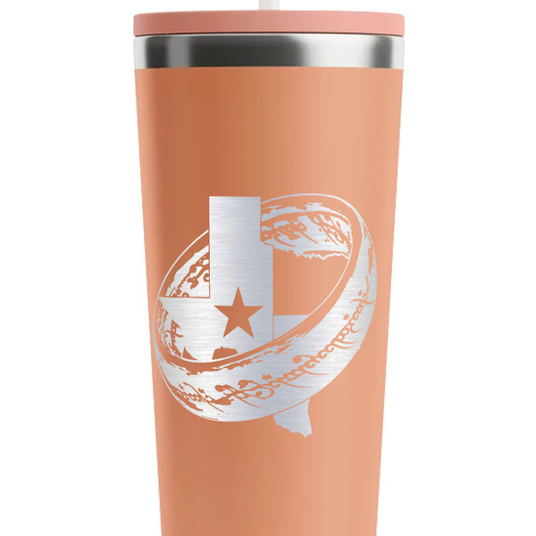 Middle Earth: Strategy Battle Game Peach RTIC Everyday Tumbler - 28 oz. - Close Up