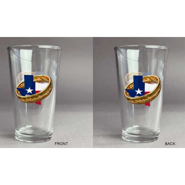Middle Earth: Strategy Battle Game Pint Glass - Two Content - Approval