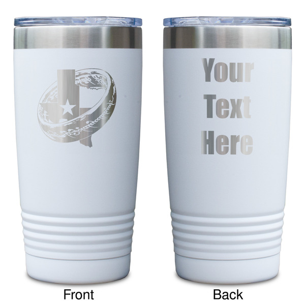 Middle Earth: Strategy Battle Game White Polar Camel Tumbler - 20oz - Double Sided - Approval