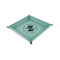 Maryland ME:SBG Flag Logo Faux Leather Dice Tray - 6" x 6" - Teal
