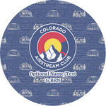 Colorado Airstream Club Multipurpose Round Labels - 1"