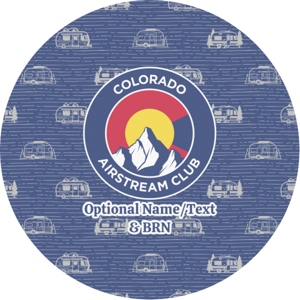 Custom Colorado Airstream Club Multipurpose Round Labels - 1"