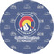 Colorado Airstream Club Multipurpose Round Labels - 1"