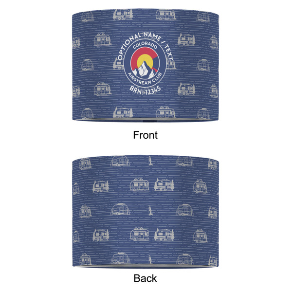 Colorado Airstream Club 12" Drum Lampshade - APPROVAL (Fabric)