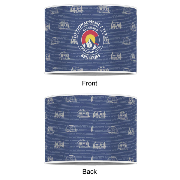 Colorado Airstream Club 12" Drum Lampshade - APPROVAL (Poly Film)