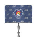 Colorado Airstream Club 12" Drum Lamp Shade - Fabric