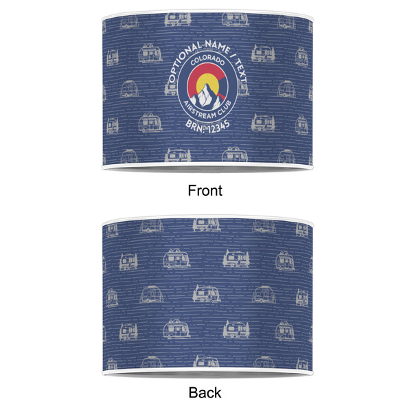 Colorado Airstream Club 16" Drum Lampshade - Approval (Poly Film)