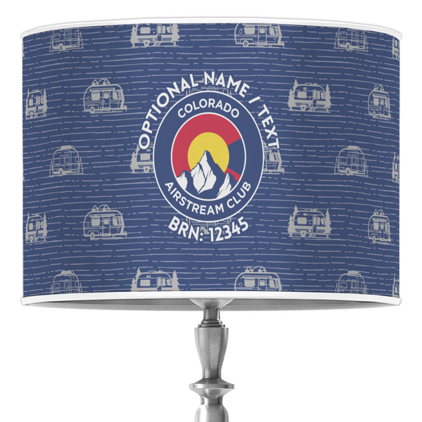 Custom Colorado Airstream Club Drum Lamp Shade