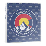 Colorado Airstream Club 3-Ring Binder - 1 inch