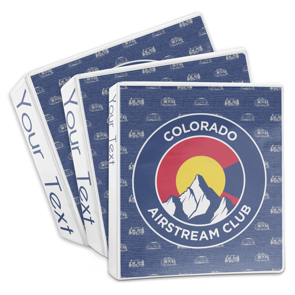 Custom Colorado Airstream Club 3-Ring Binder