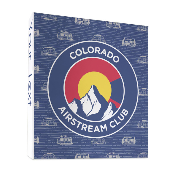 Colorado Airstream Club 3 Ring Binders - Full Wrap - 1" - Front