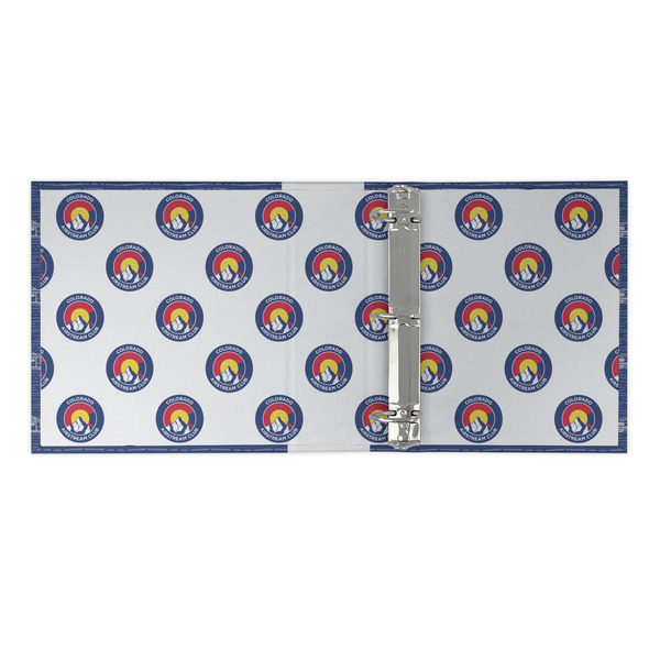Colorado Airstream Club 3 Ring Binders - Full Wrap - 2" - Open Inside
