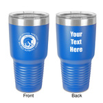 Colorado Airstream Club 30 oz Stainless Steel Tumbler - Royal Blue - Double-Sided