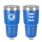 Colorado Airstream Club 30 oz Stainless Steel Tumbler - Royal Blue - Double-Sided